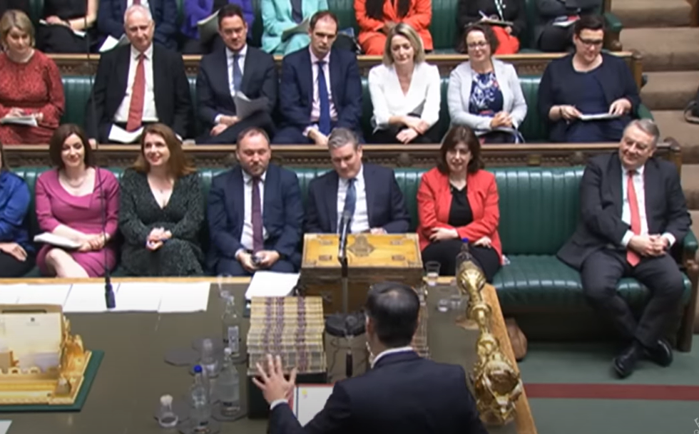 Rishi Sunak at Prime Minister Questions