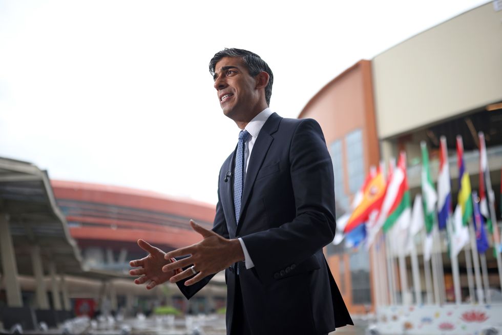 Rishi Sunak at the G20