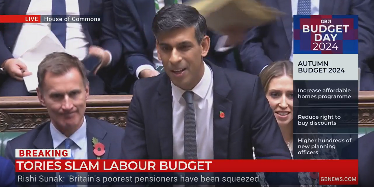 NextImg:Rishi Sunak drops OBR bomb which leaves Rachel Reeves dumbfounded