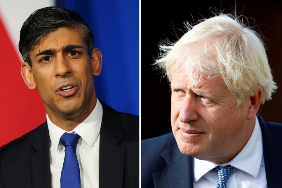 Rishi Sunak/Boris Johnson