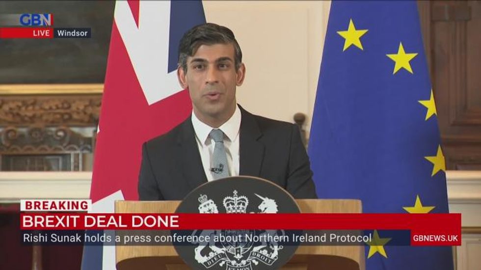 Rishi Sunak hails THREE major Brexit changes in talks with EU - but PM now awaits verdict of Tory MPs