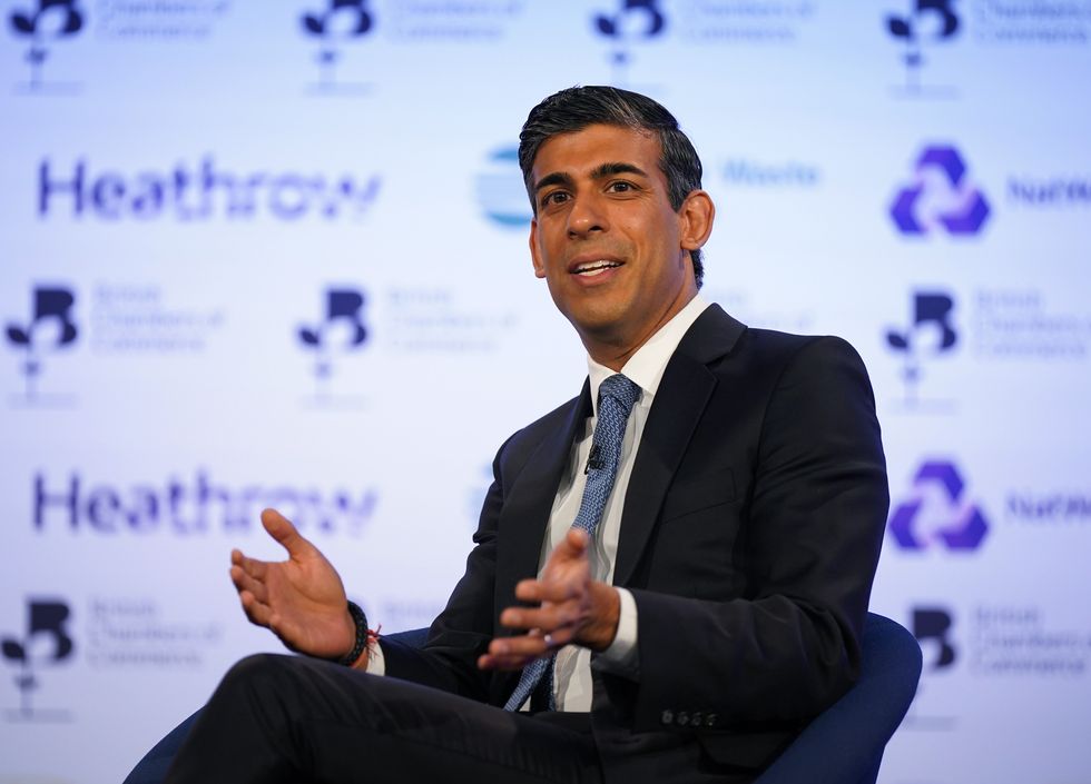 Rishi Sunak came out on top in the second round of voting.