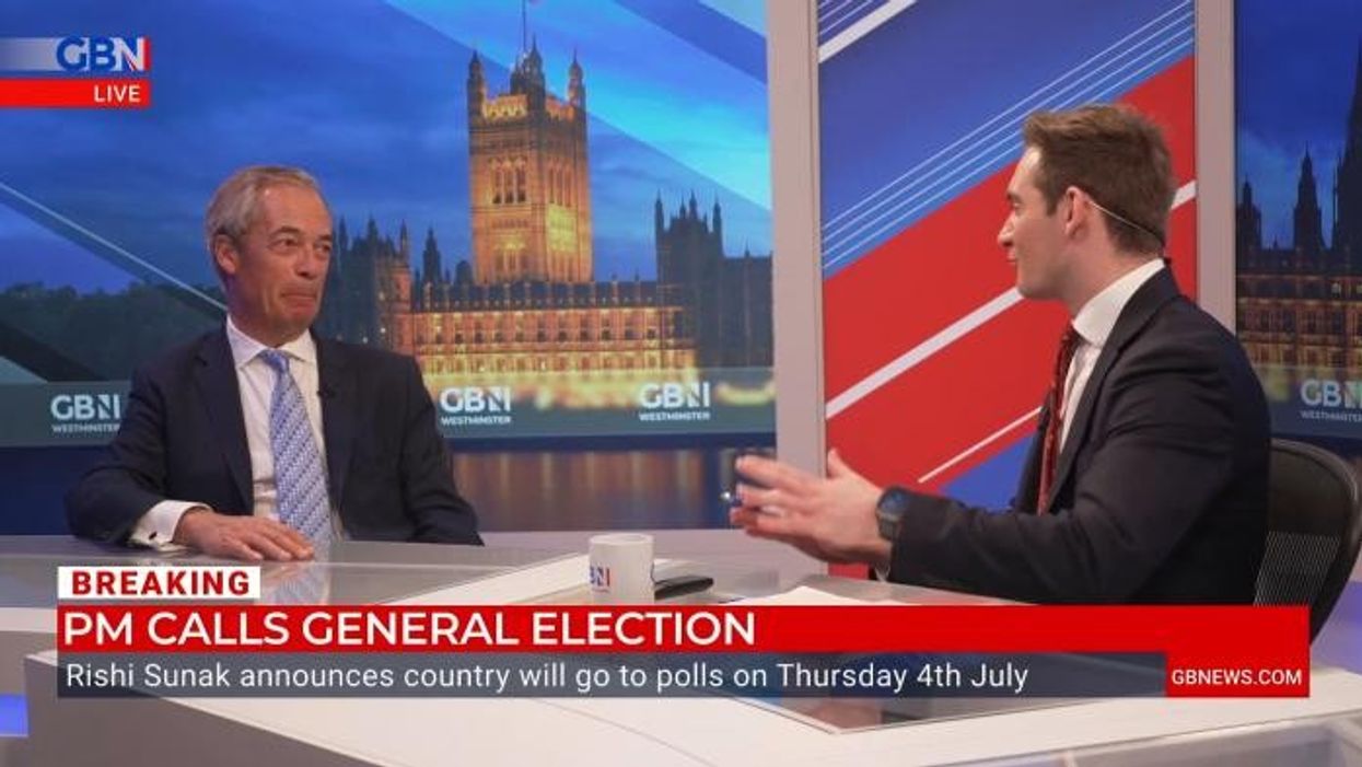 'The Prime Minister has chosen suicide over obliteration' claims Nigel Farage after election announcement