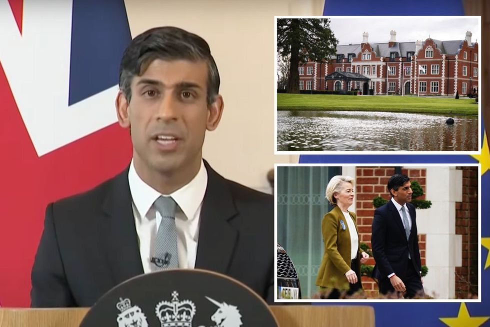 Rishi Sunak has come to an agreement with Ursula von der Leyen