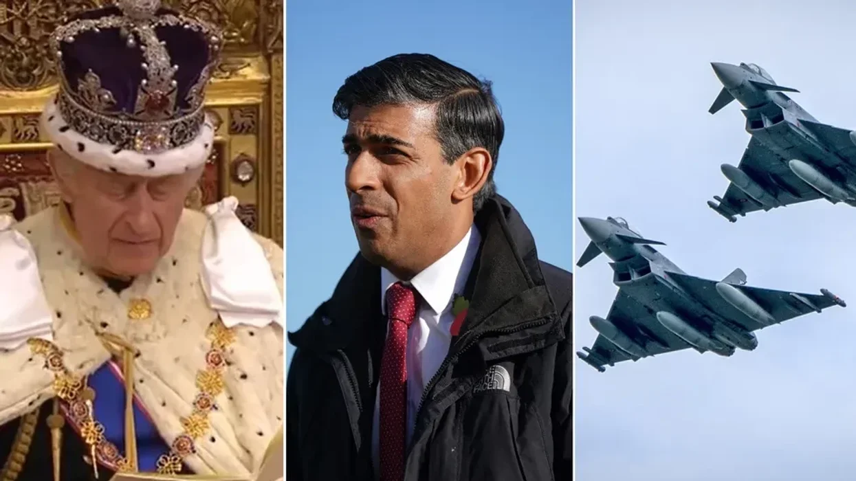 Rishi Sunak commits to  £11BN boost to defence spending as 'next generation' fighter jets unveiled