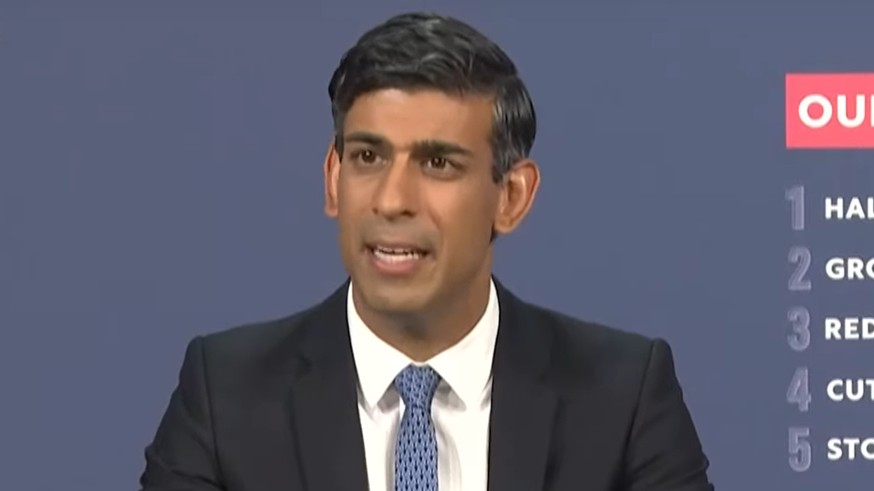 Rishi Sunak held a press conference to discuss his decision to approve public sector salary hikes