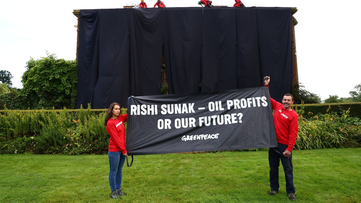 Rishi Sunak hit with major security breach as protesters climb onto roof of Prime Minister's home