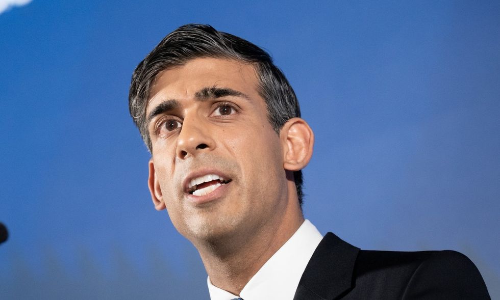 Rishi Sunak is continuing to see his party slide in the General Election polls.