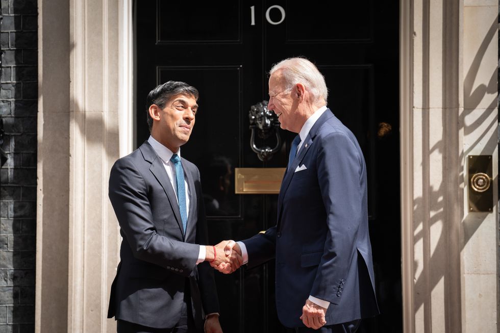 Rishi Sunak/Joe Biden