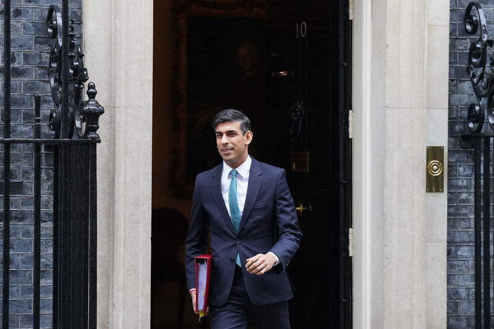 Rishi Sunak leaving No10