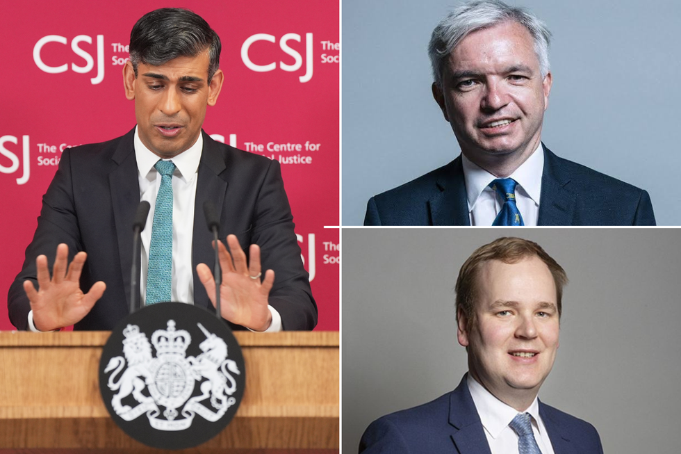 Rishi Sunak, Mark Menzies, William Wragg