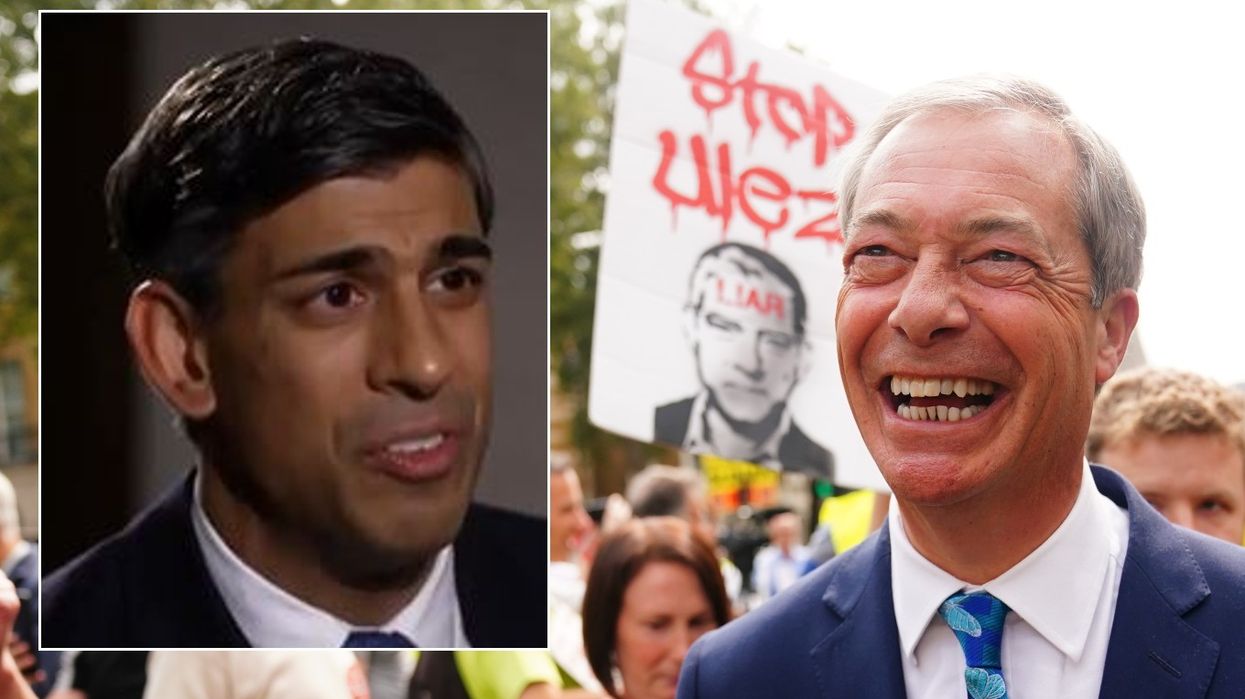 Rishi Sunak/Nigel Farage