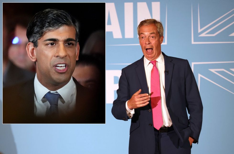 Rishi Sunak/Nigel Farage