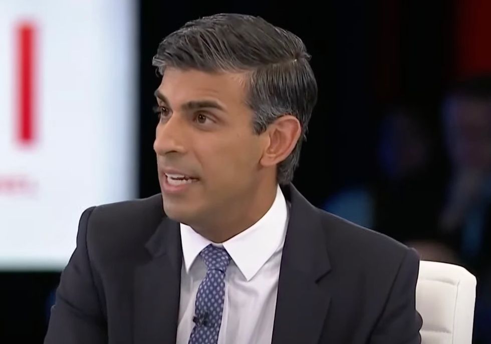 Rishi Sunak said people we must be able to send people back