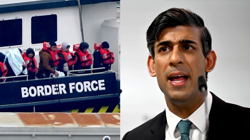 Rishi Sunak says cutting small boat crossings is a key priority for the Government
