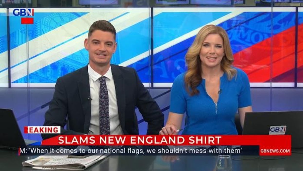 WATCH: Rishi Sunak SLAMS the new England shirt - 'When it comes to flags, we shouldn't mess with them!'