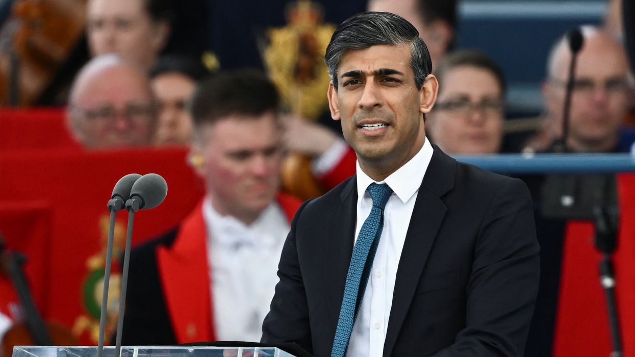 Rishi Sunak speaks at D-Day event in Normandy, France