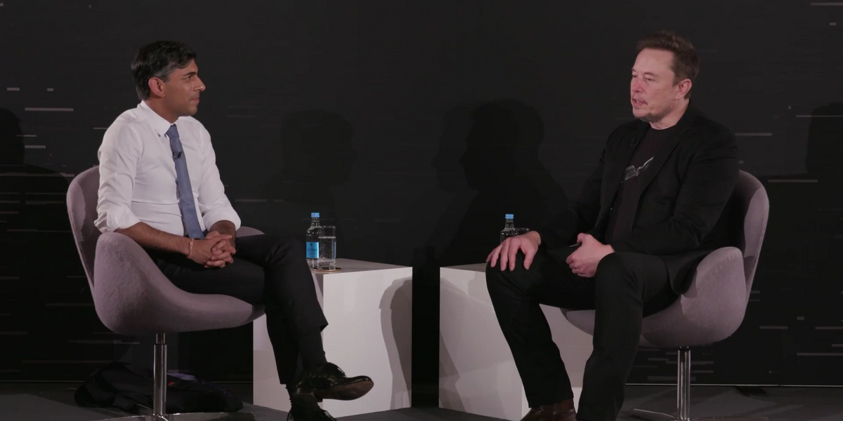 NextImg:Elon Musk issues chilling robot warning in AI talk with Rishi Sunak