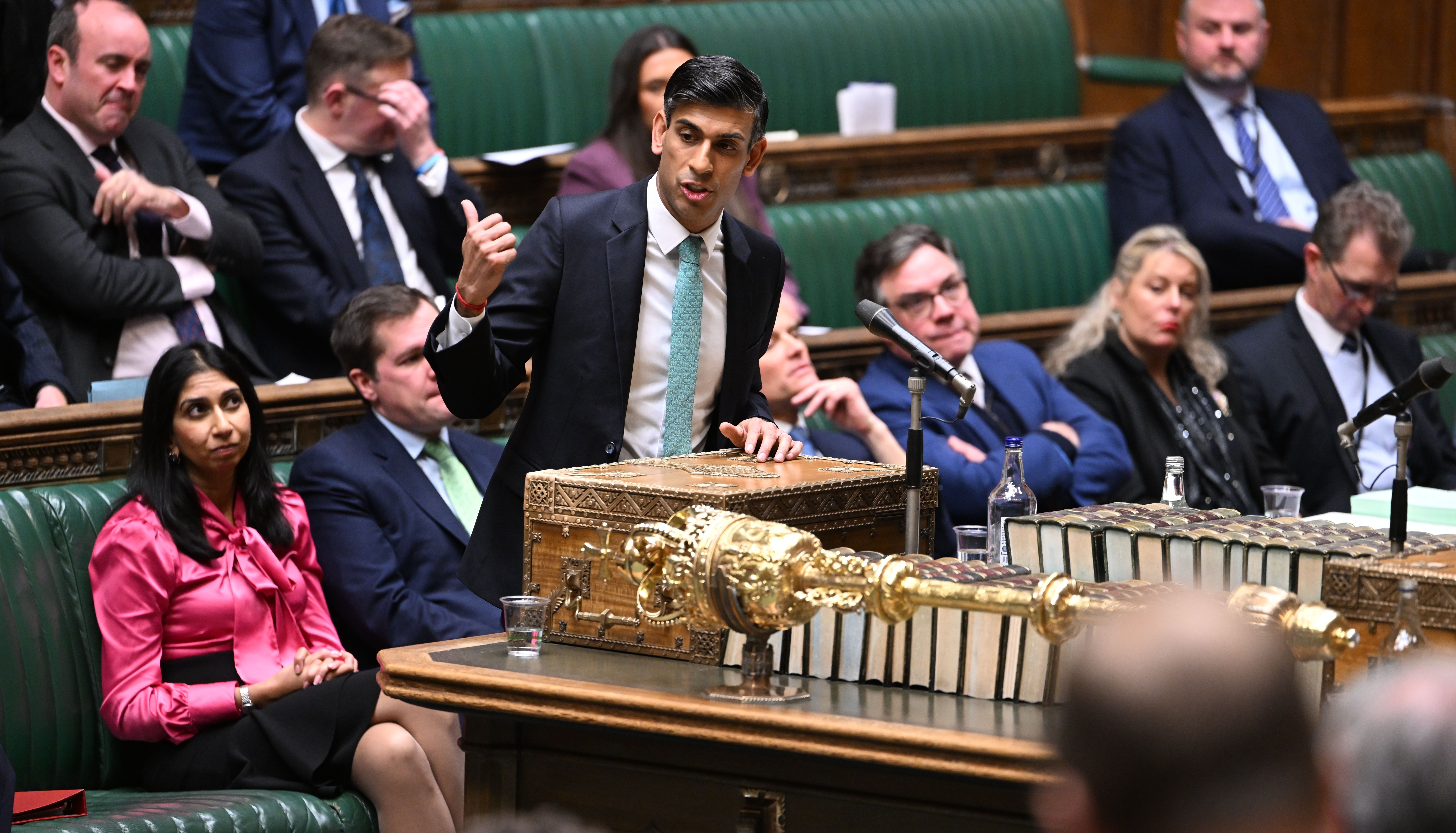 Rishi Sunak vowed to curb illegal crossings last month as he declared 'enough is enough'