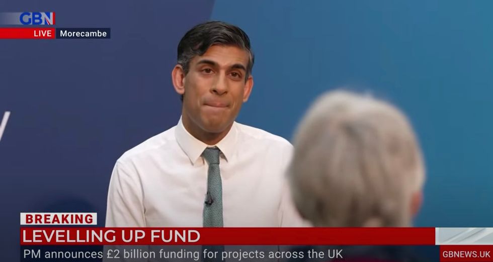 Rishi Sunak was grilled by a city council leader when she asked how the levelling-up project would help the North of England
