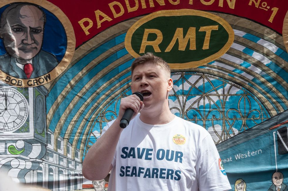 RMT's general secretary, Eddie Dempsey