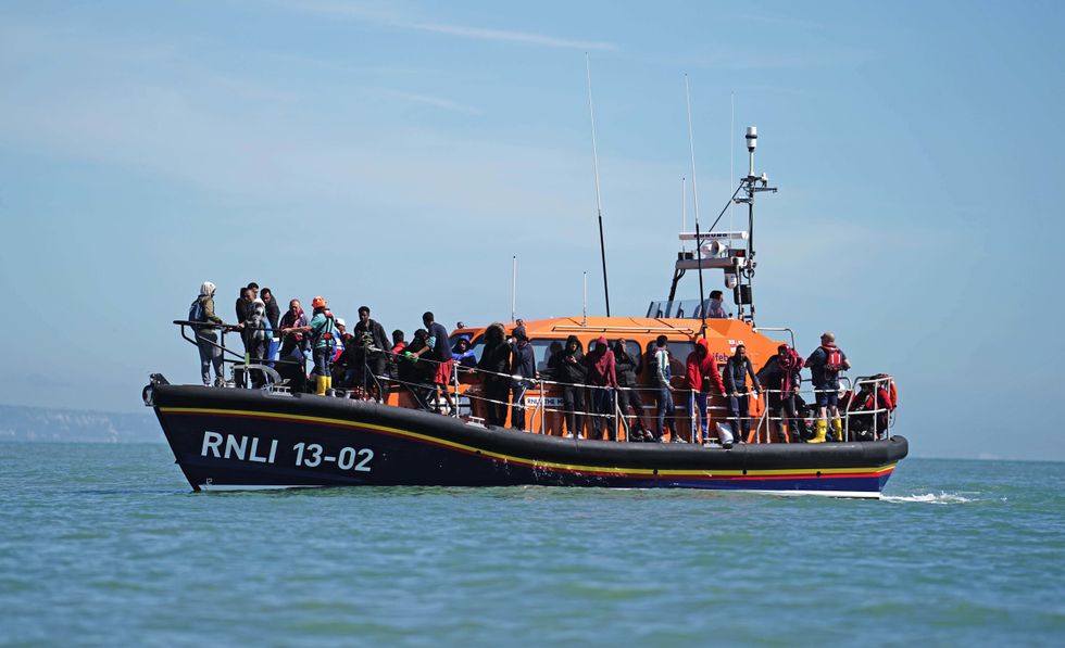 RNLI rescue migrants