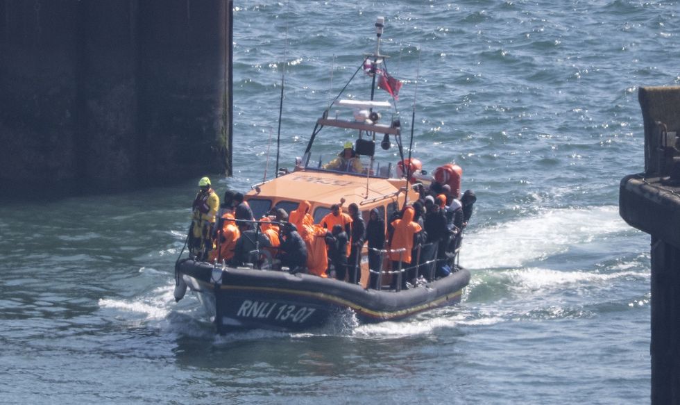 RNLI vessel in Dover