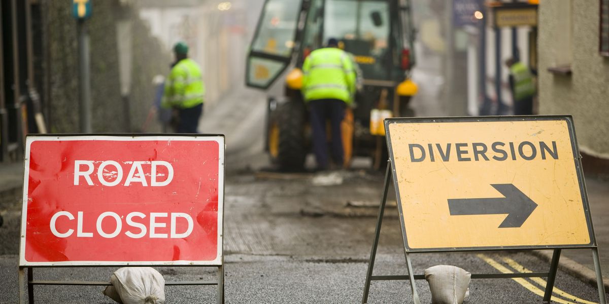 NextImg:Driver fury over 96-mile diversion on major road causing two-hour delays with 'unusually heavy traffic'