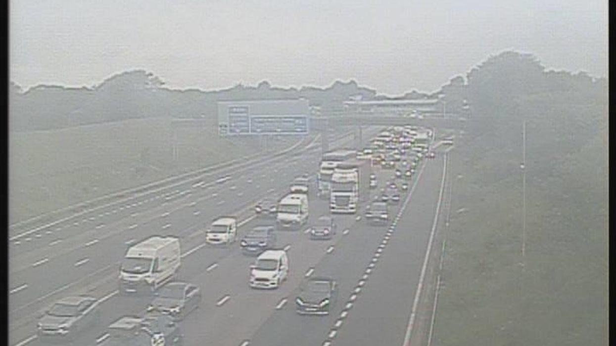 Road delays on the M6