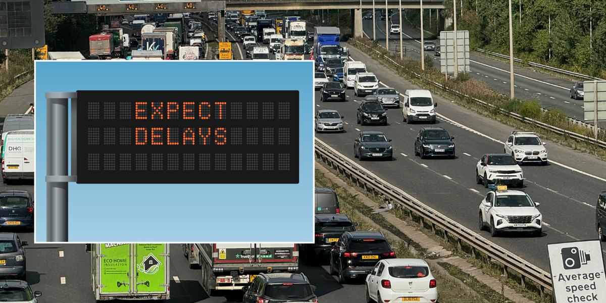 NextImg:Motorists warned to expect huge delays this weekend as major routes including M25 face congestion