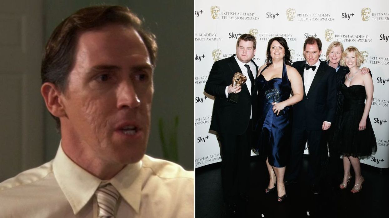 Rob Brydon and the Gavin and Stacey cast