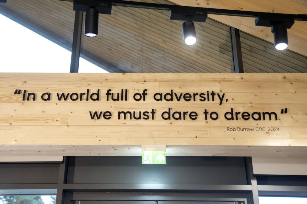 Rob Burrow quote: 'In a world full of adversity, we must dare to dream'