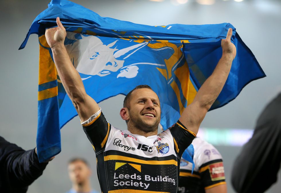 Rob Burrow who has died at the age of 41