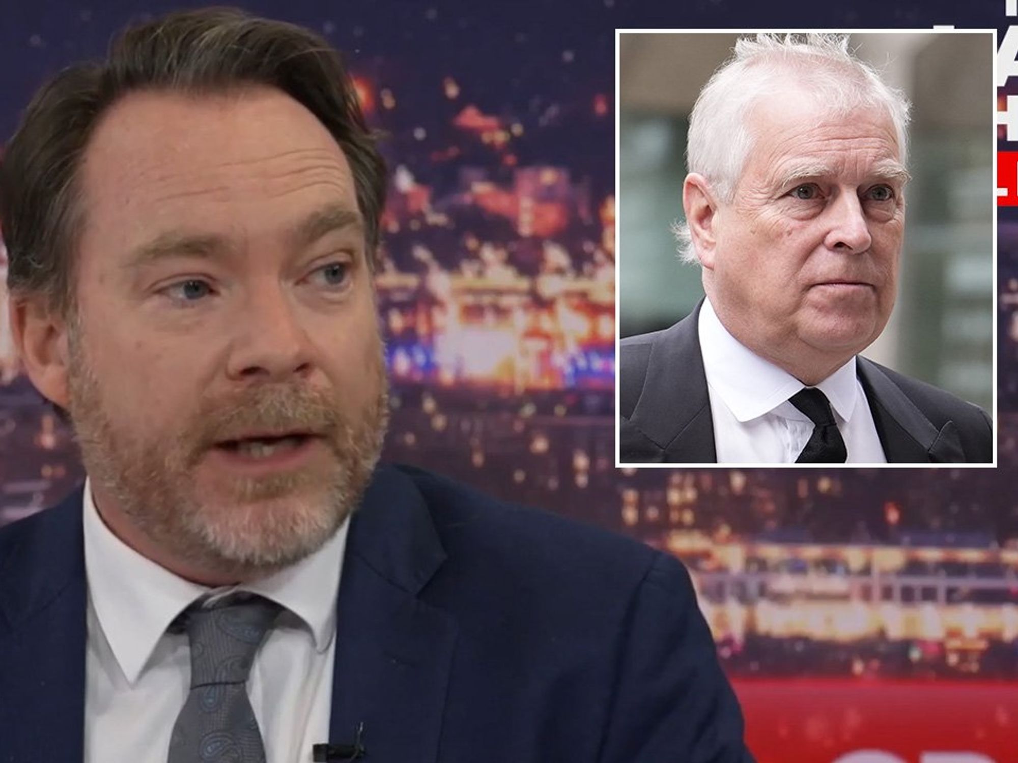 Rob Crilly, Prince Andrew