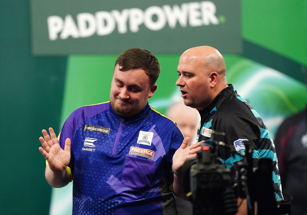 Rob Cross wants Luke Littler to win it all