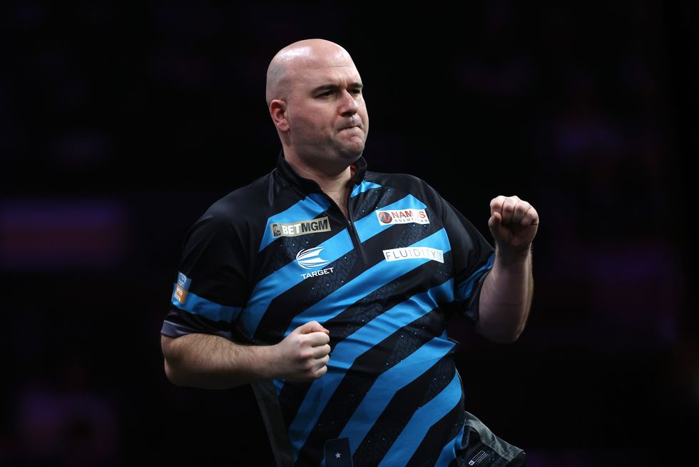Rob Cross wants to stop Luke Littler's unbeaten run