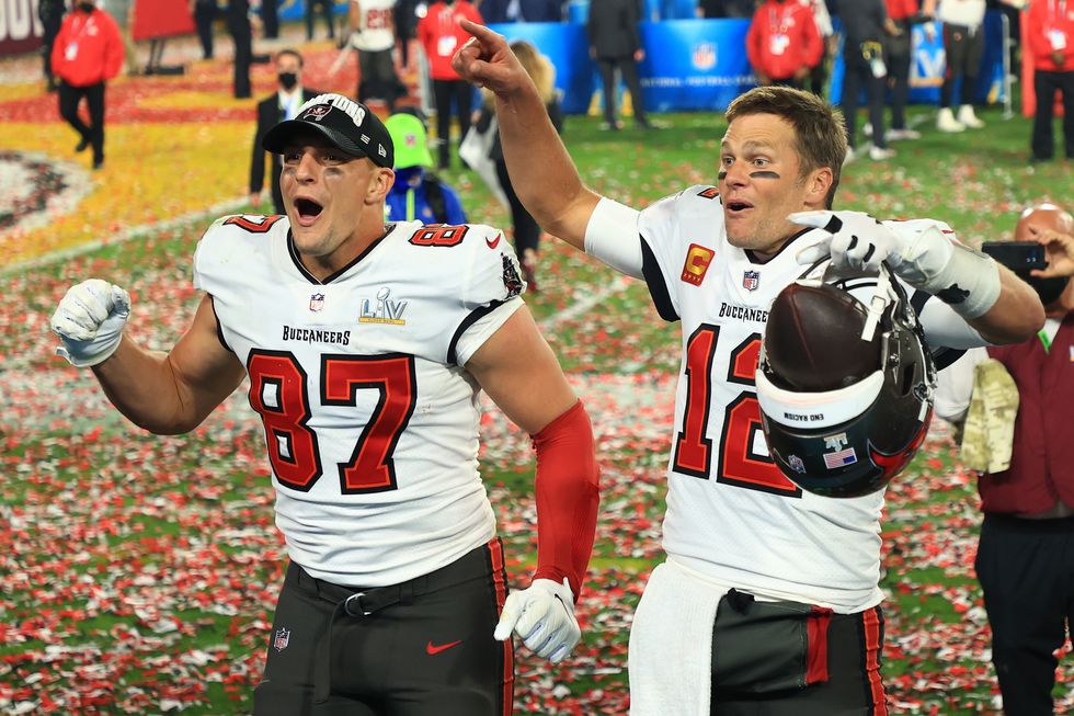 Rob Gronkowski won four Super Bowls with Tom Brady