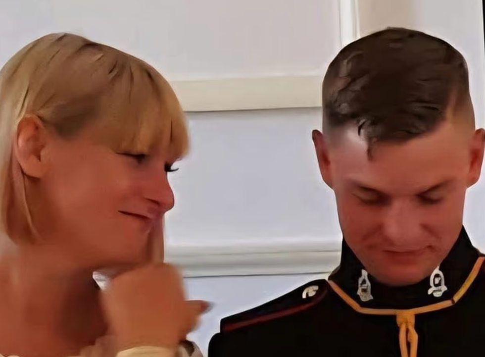 Rob Homans pictured with his mother