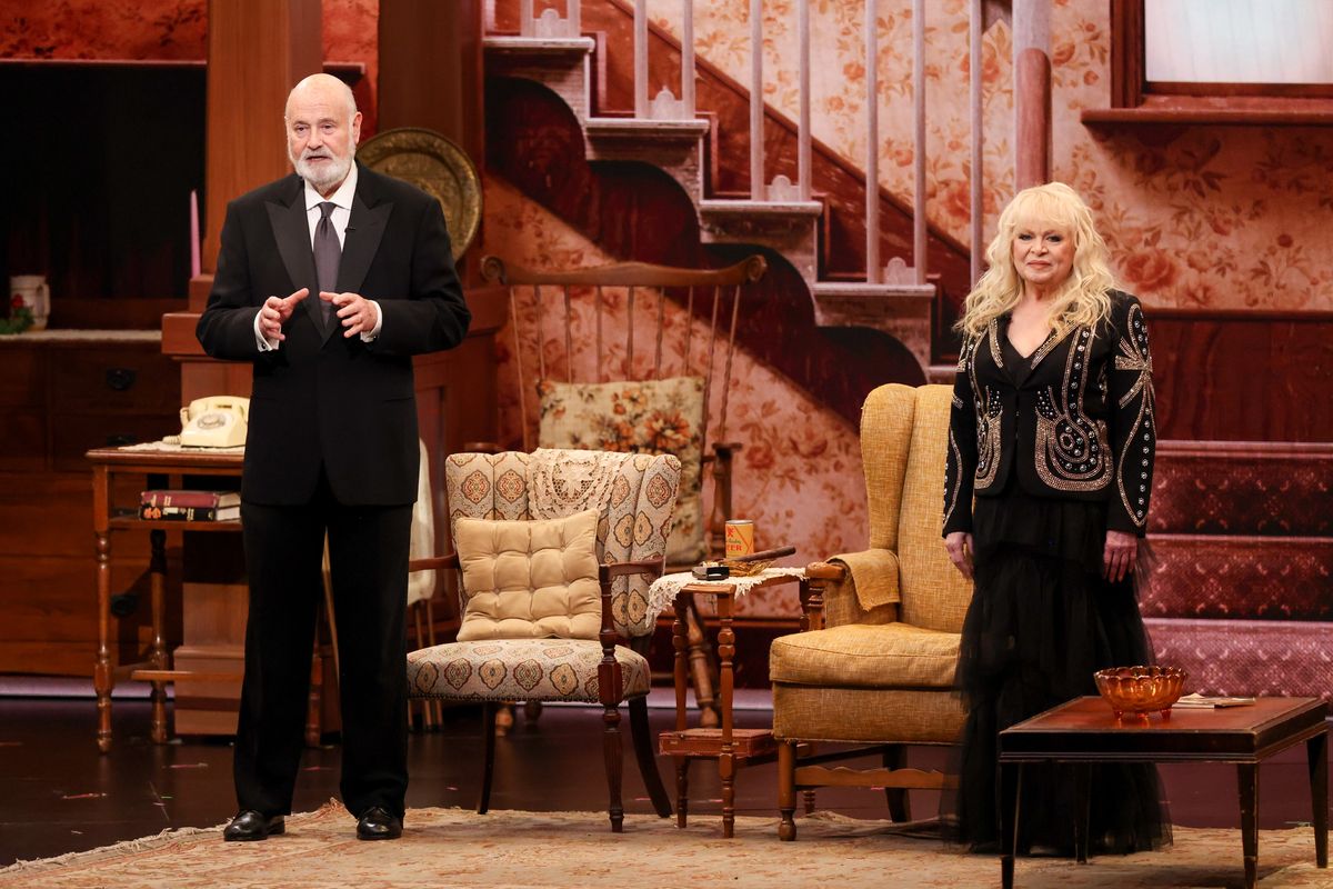 Rob Reiner and Sally Struthers