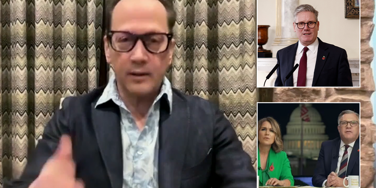 NextImg:Rob Schneider warns UK is in ‘endgame’ territory after explosive ITV GMB row: 'Free speech is under assault!'