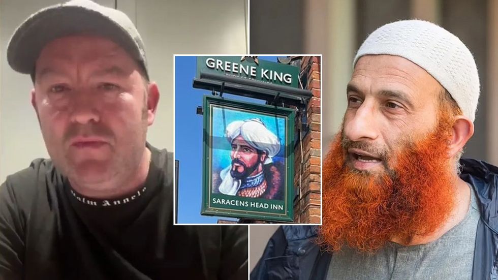 Robbie Hayes, Pub sign, Khalid Baqa
