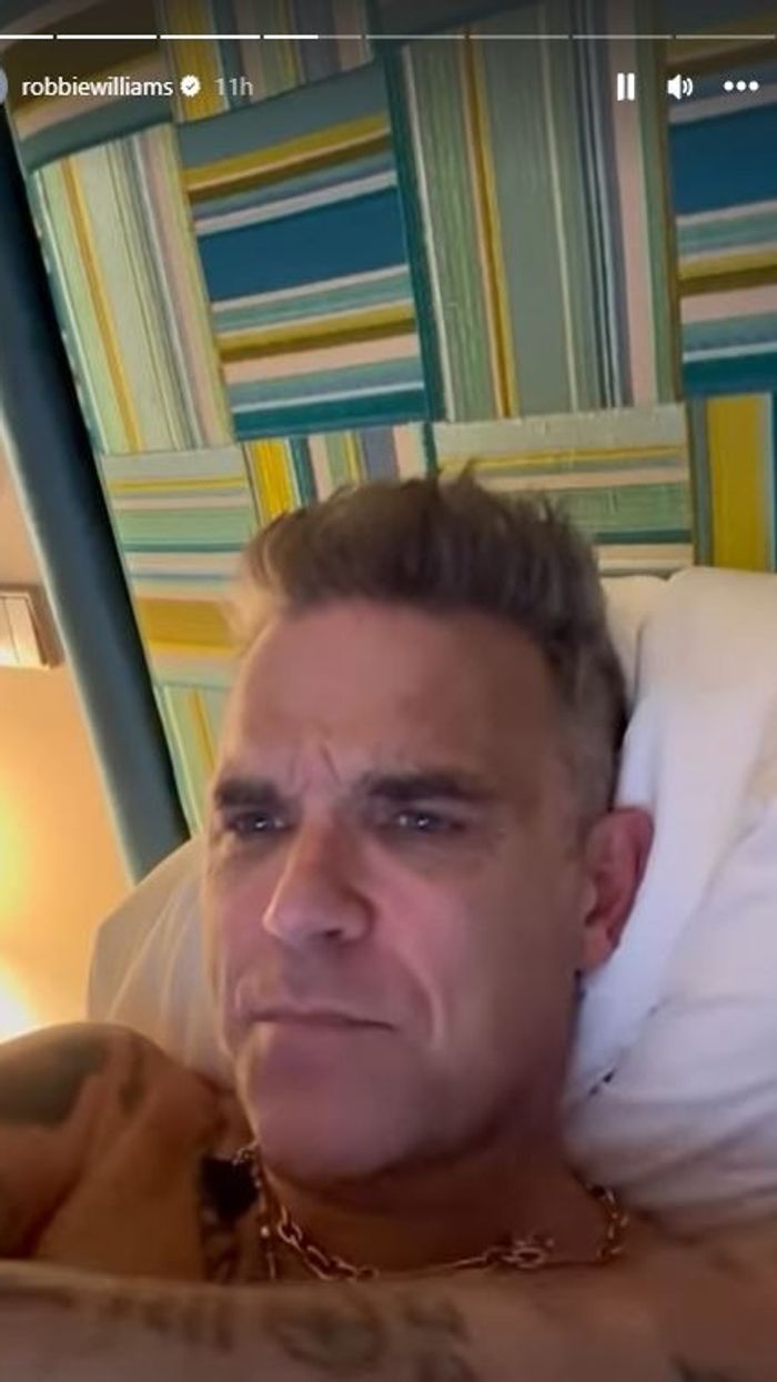 Robbie Williams addresses health concerns
