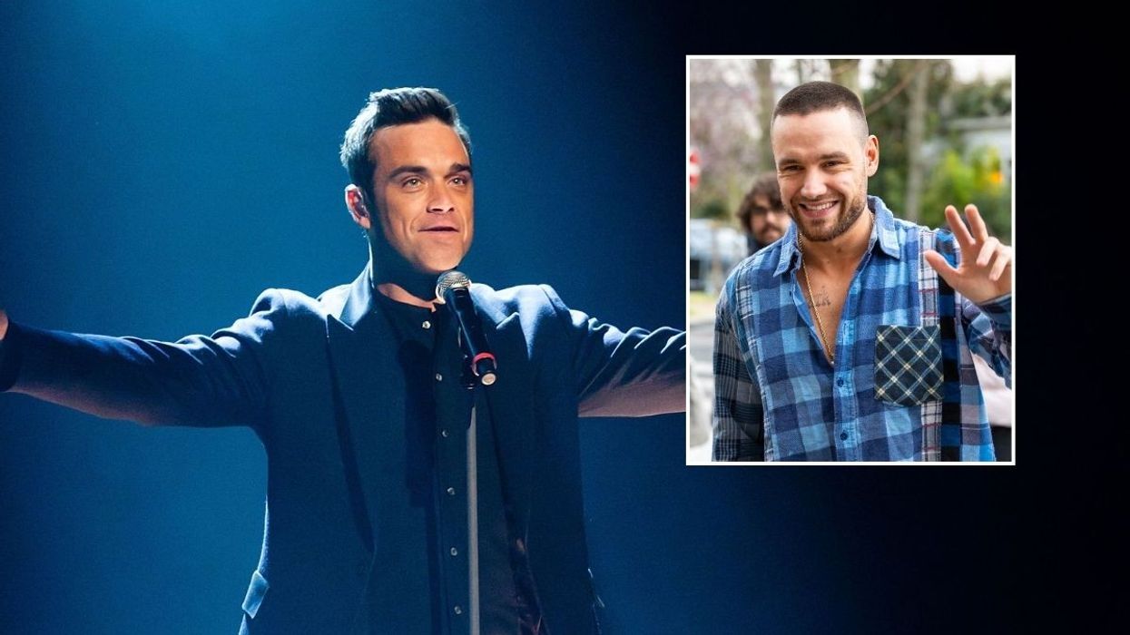 Robbie Williams and Liam Payne