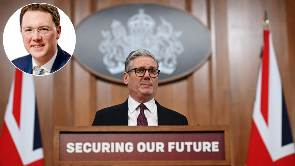 Robert Courts KC and Keir Starmer