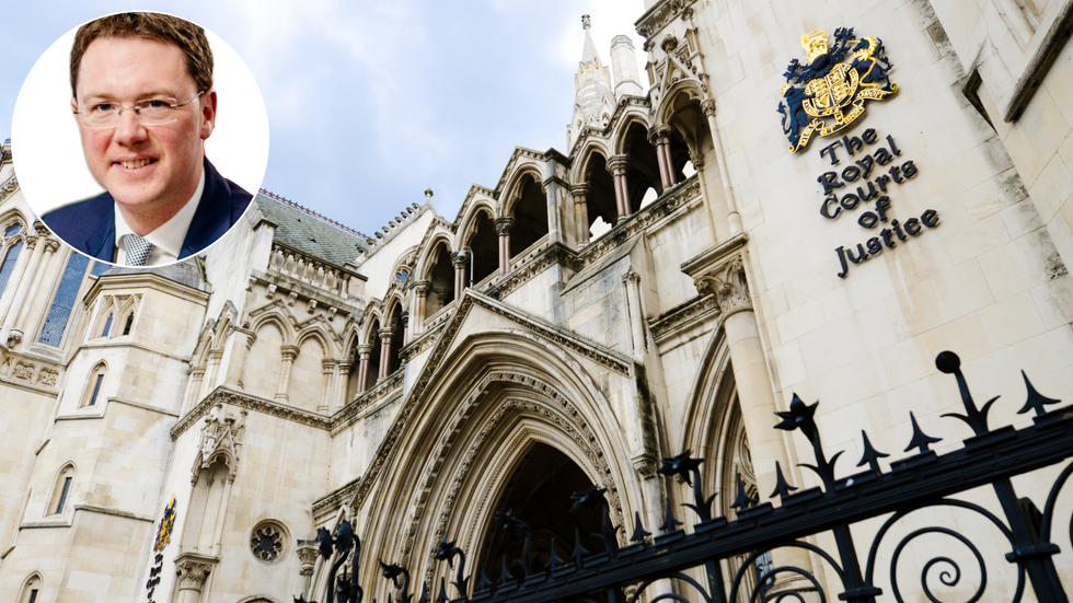 Robert Courts KC and The Royal Courts of Justice