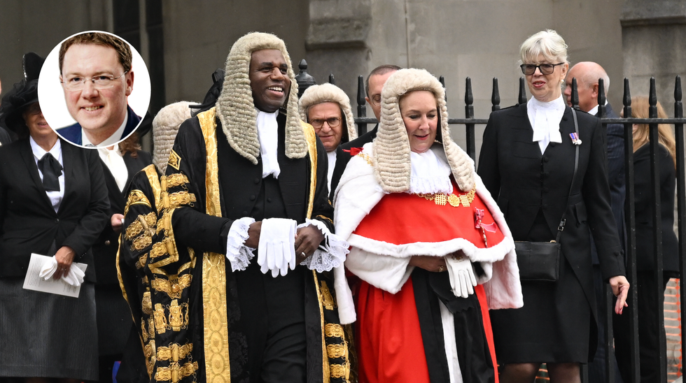 Robert Courts (left), David Lammy (right)