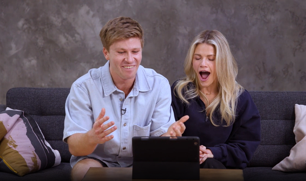 Robert Irwin and Witney Carson