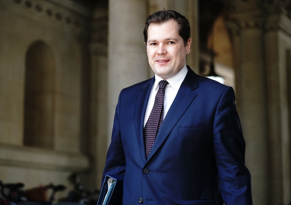 Robert Jenrick arrives at 10 Downing Street, London