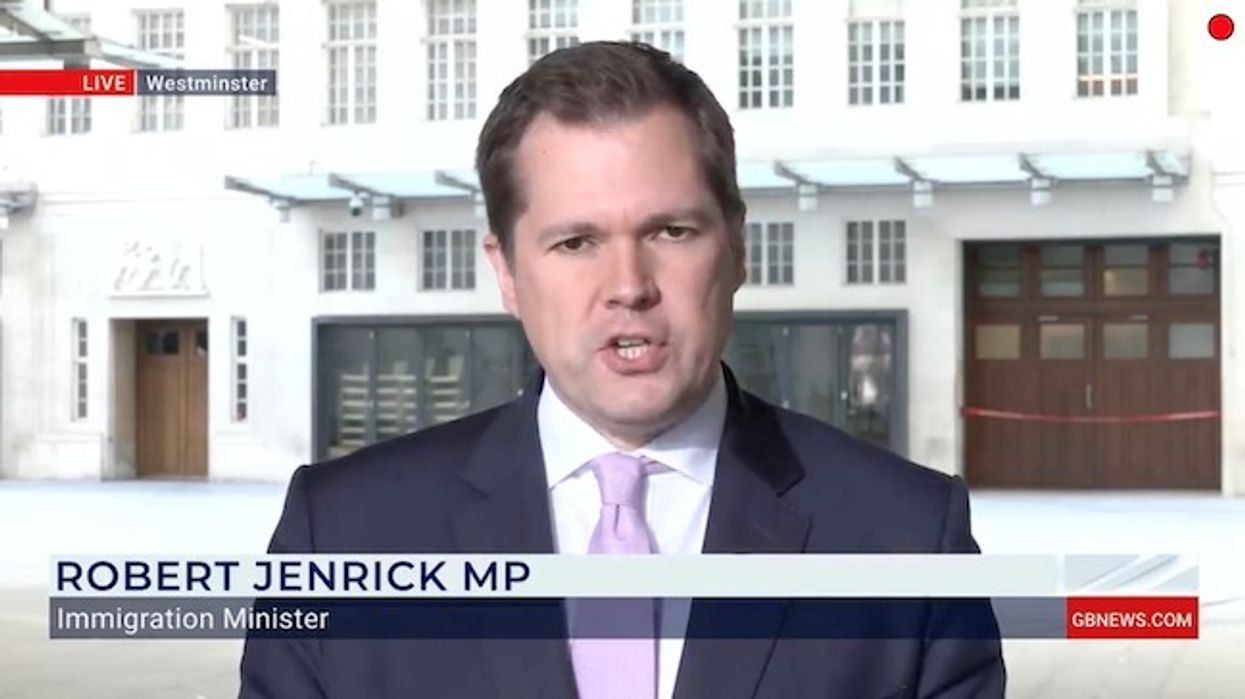 Robert Jenrick discusses expelling supporters of banned groups from the UK
