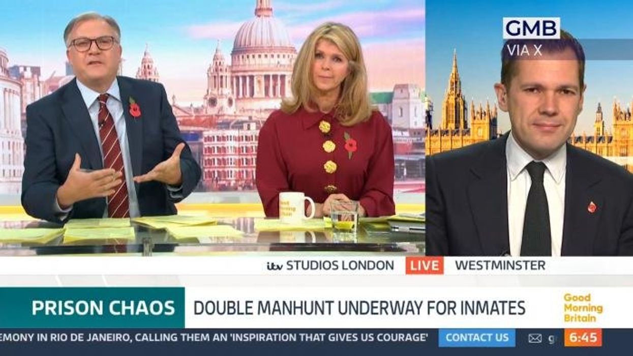 Robert Jenrick swears at Kate Garraway in brutal outburst as fiery David Lammy ITV GMB clash erupts: 'That's BULLS***!'